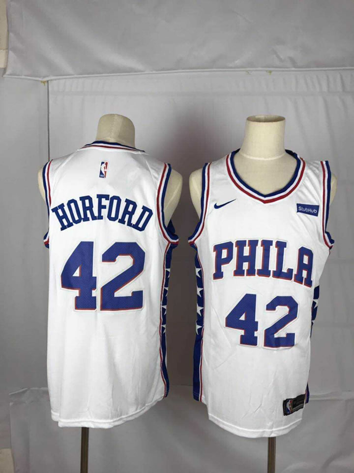 76ers 42 Al Horford White Nike Throwback Swingman Jersey,We sell and wholesale 76ers 42 Al Horford White Nike Throwback Swingman Jersey on line form chian!